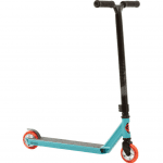 trotinette turquoise, orange et noire