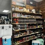 mur de produits