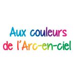 Logo de Aux couleurs de l'arc-en-ciel