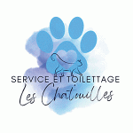 Logo de Service et toilettage les Chat'Ouilles